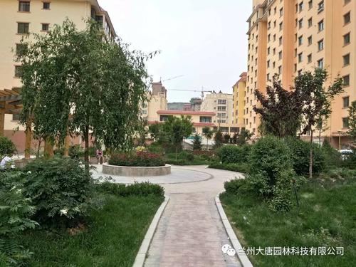 临洮怡康苑住宅小区园林景观绿化工程 打造宜居生活的绿色典范